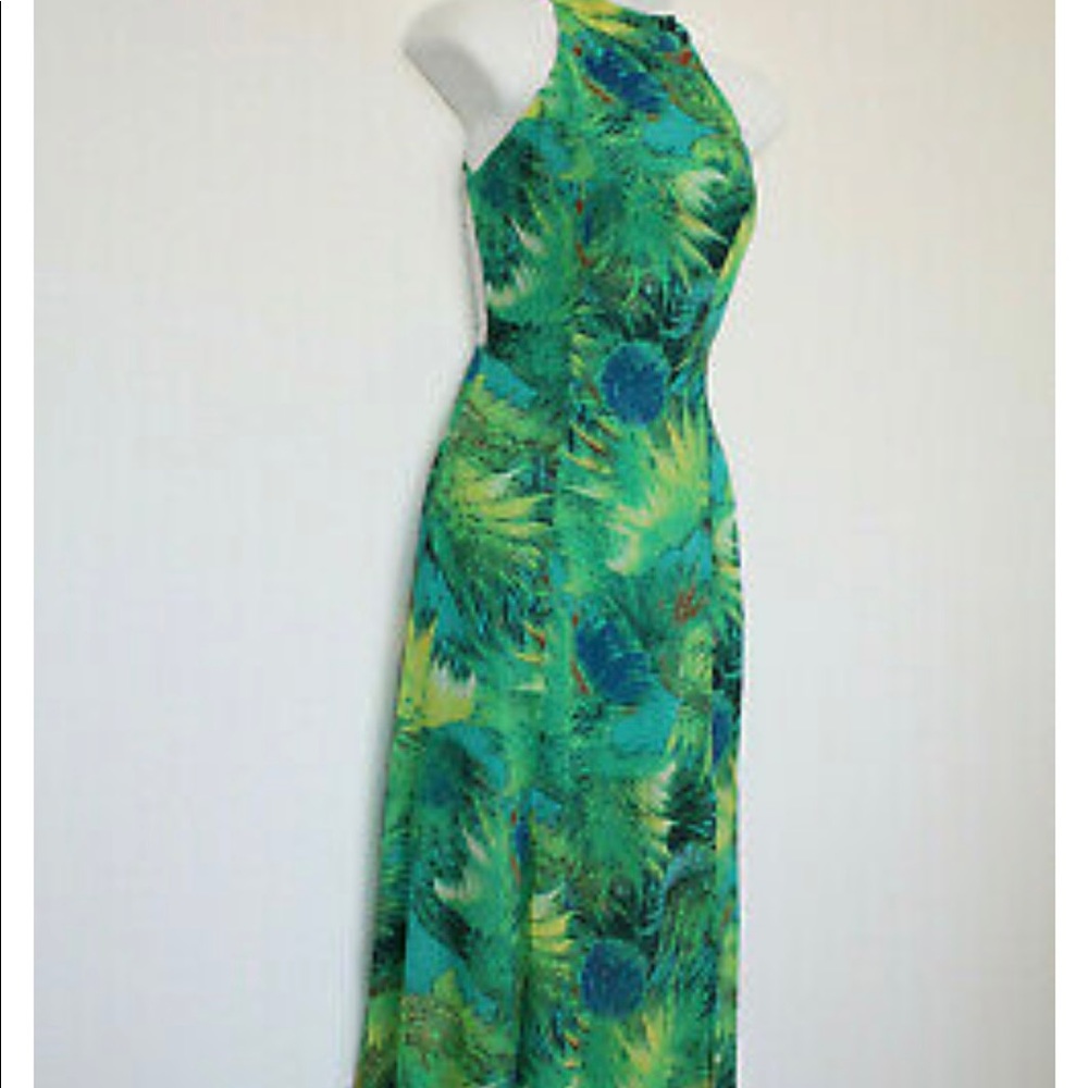 Lulus maxi open back dress